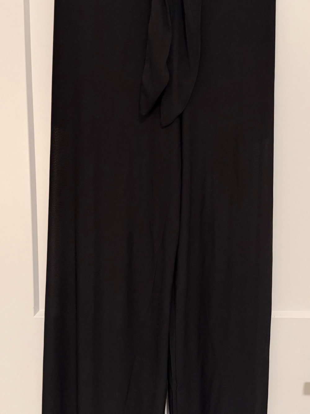 Victoria's Secret Black Coverup Pants with Tie Waist